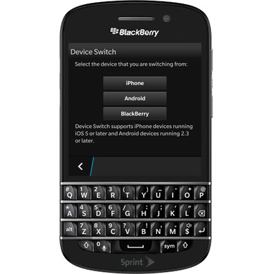 Daten von Android auf BlackBerry übertragen - 06