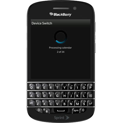 Daten von Android auf BlackBerry übertragen - 09