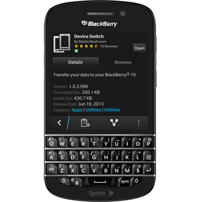 blackberry emulator mac file transfer