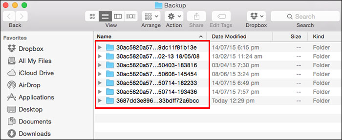 come eseguire il backup di iPhone su Mac