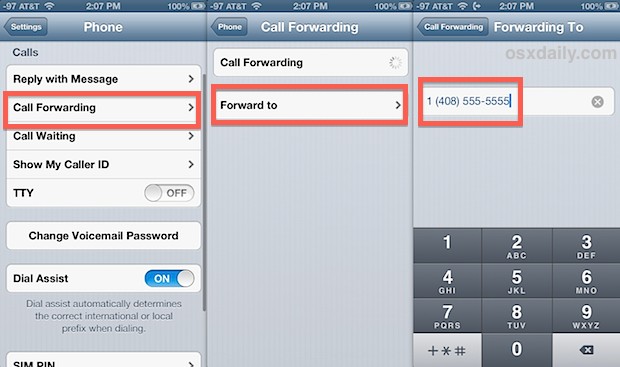 iphone call forward apps