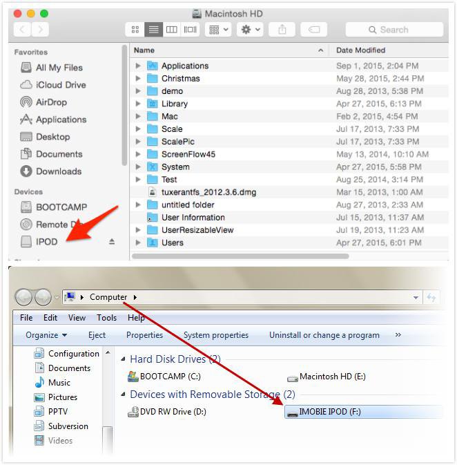 How to transfer music from ipod touch to itunes on Mac-