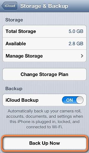 difference between iTunes and iCloud backups