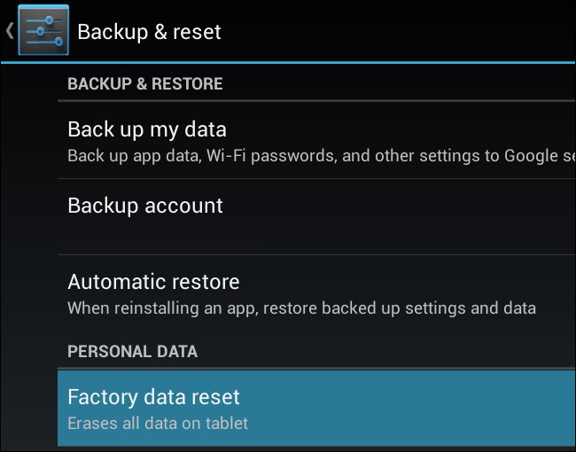 Android-Gerät ohne Passwort zurücksetzen