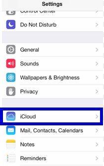 Sign-in into iCloud