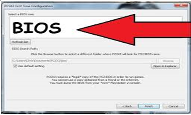 which bios rom should i use for pcsx2