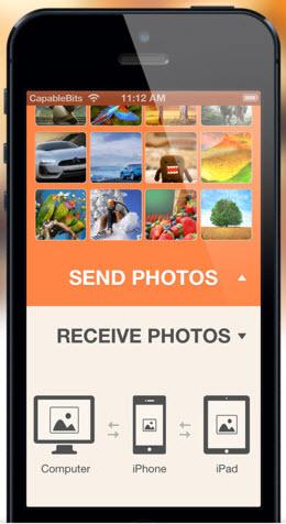 aplicativo de transferência de fotos do iphone