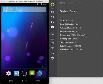 Android-Emulator Android spiegeln für PC Mac Windows Linux-Xamarin Android Player