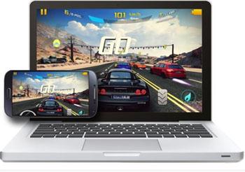 mettre en miroir Andy Android Emulator vers pc mac windows Linux