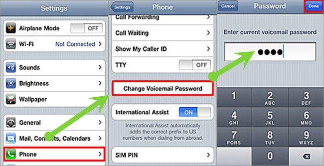 Manual: How to Reset Voicemail Password on iPhone AT 