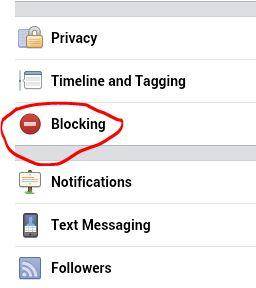 search hide block facebook messages