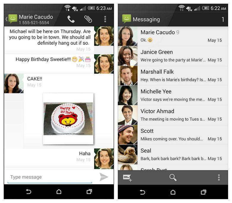application sms android