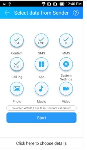CloneIt  - 在iOS和Android设备之间传输数据