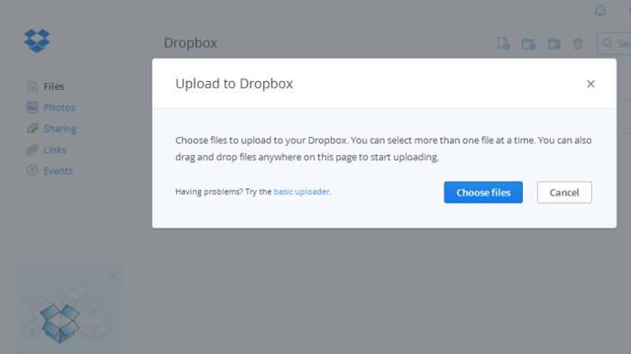  Usare DropBox per trasferire foto da computer ad iPad 