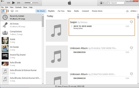 transférer de la musique de Windows Media Player vers l'iPod avec iTunes