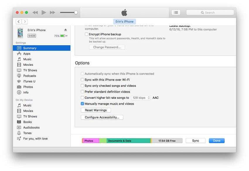 Cómo transferir listas de reproducción de iTunes a iTunes con iPhone