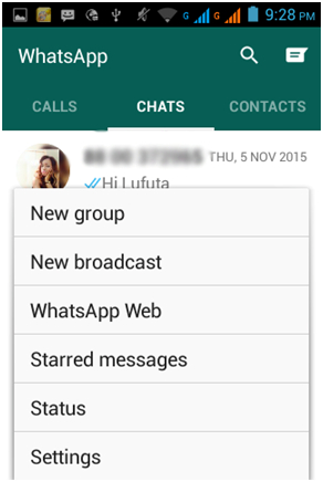 criar um grupo no whatsapp