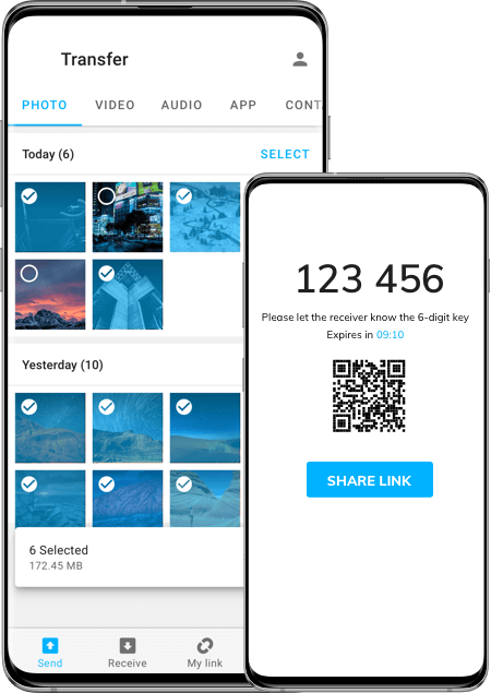 zte bluetooth photo batch transfer